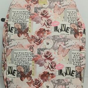 Floral and Butterfly Print Skirt